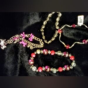 Elegant Multi-Color Beaded Bracelet Set